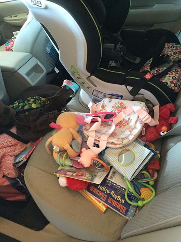 10 Messy Car Backseats That Could Only Belong To Parents | HuffPost
