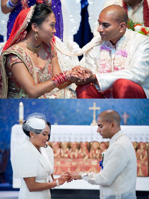 How 9 Couples Brought Their Faiths Together On Their Wedding Day Huffpost