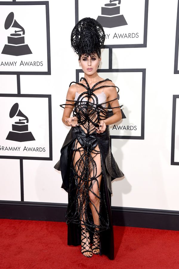 The Most Outrageous Looks From The 2016 Grammys HuffPost