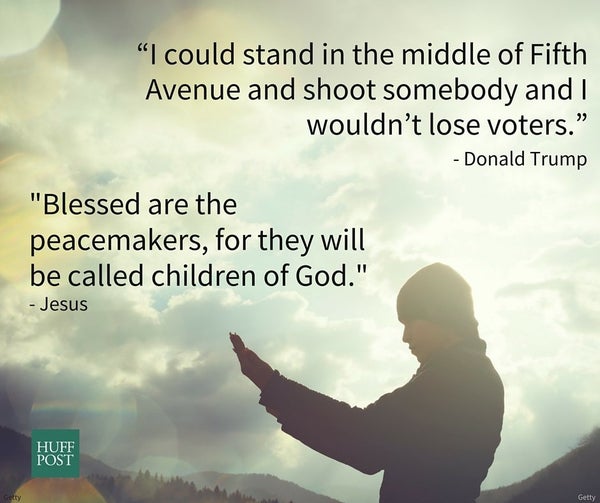 10 Donald Trump Quotes That Should Horrify His Evangelical Supporters