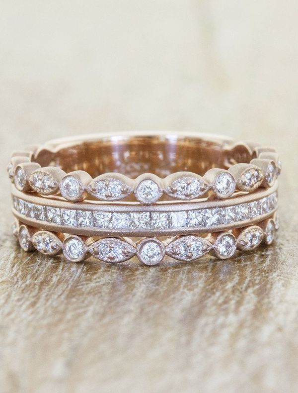 14 Stunning Stackable Ring Sets For The Modern Bride