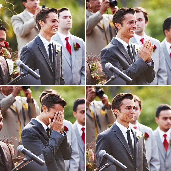 wedding, relationships, tips - 22 Grooms Raw Emotion Captured By Wedding Photographer