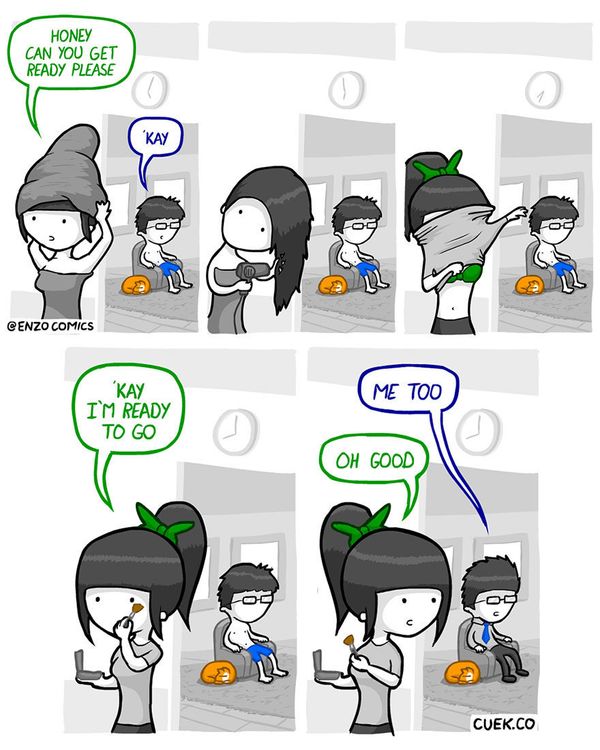 8 Comics That Long Time Couples Have Lived Irl Huffpost 5390