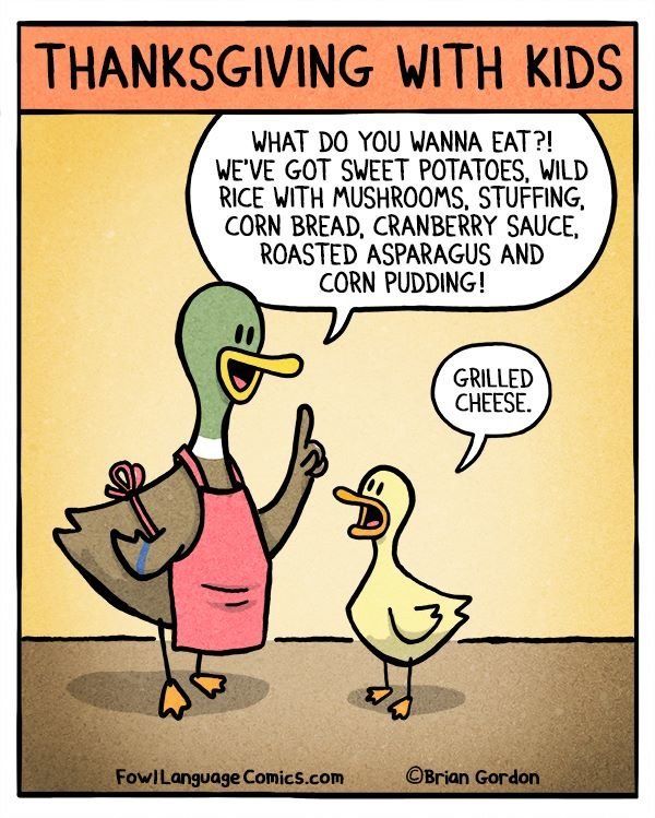 10 Hilarious Comics That Show What Thanksgiving Is Really Like For