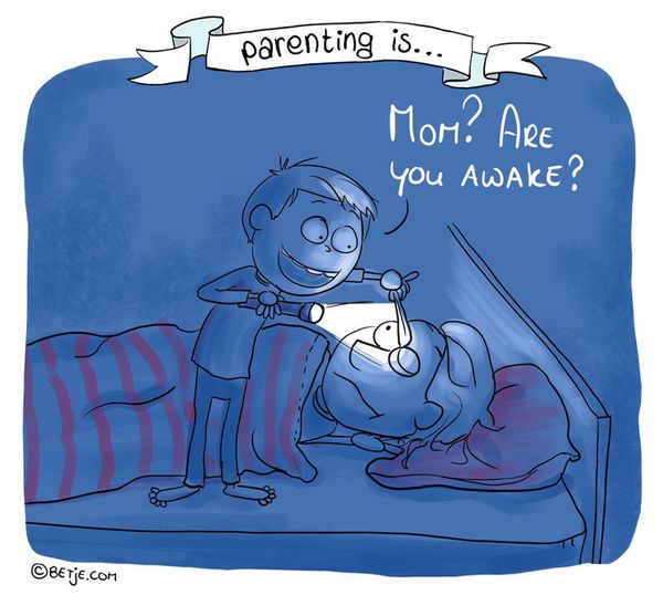 ‘Parenting Is ...’ Comics Showcase The Highs And Lows Of Raising Kids 58de5db7140000880607295f