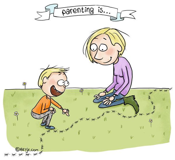 ‘Parenting Is ...’ Comics Showcase The Highs And Lows Of Raising Kids 58de5db72c00002100ff186c