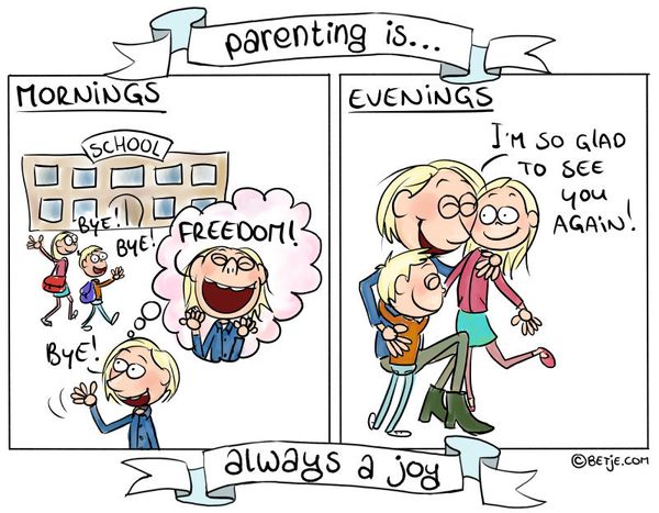 ‘Parenting Is ...’ Comics Showcase The Highs And Lows Of Raising Kids 58de5db81d0000cf3b7d195c