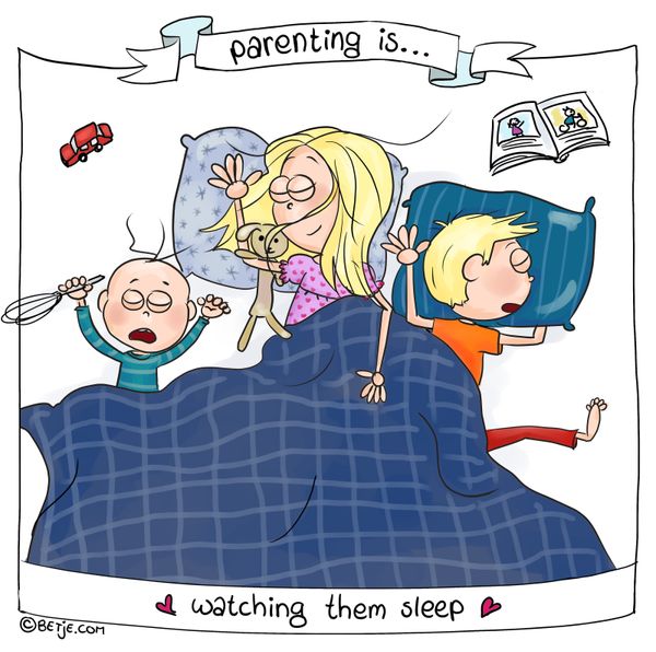 ‘Parenting Is ...’ Comics Showcase The Highs And Lows Of Raising Kids 58de5db81d0000f42c7d195d