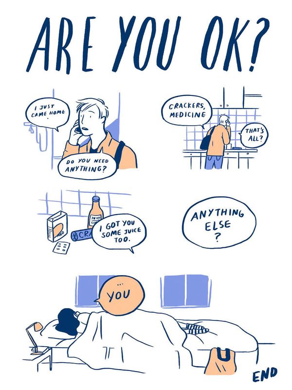 9 Relatable Comics That Capture The Non-Cheesy Side Of Love 58fe3d141400002000a9b7eb