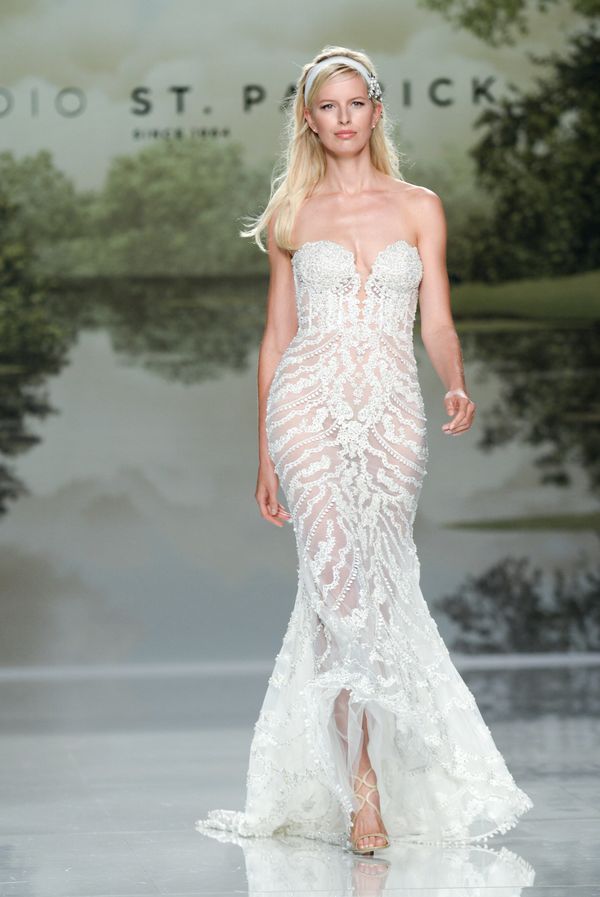 Bridal Fashion Week Spring 2018 Nearly Naked Wedding Dresses And