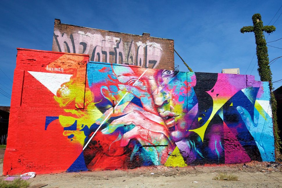 Dozens Of Artists Filled A Detroit Neighborhood With Larger-than-life 