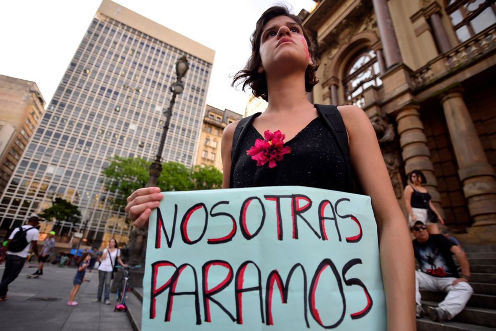 27 Powerful Images Of Women Protesting Against Femicide In Latin America HuffPost