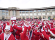 Father Christmas Mannequin Challenge Brings Bristol To A Standstill