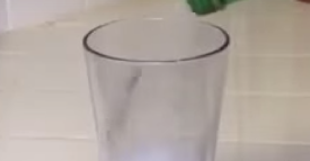 See The WaterGlass Trick The Whole Is Talking About