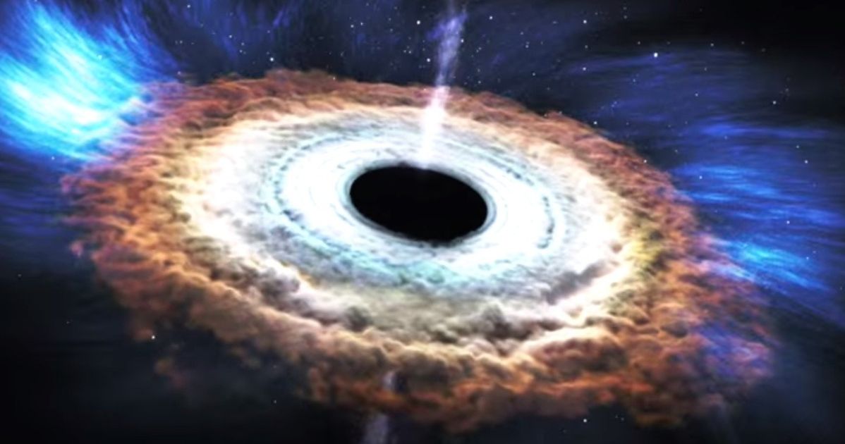 The Incredible Moment A Black Hole Rips Apart A Dying Star Huffington