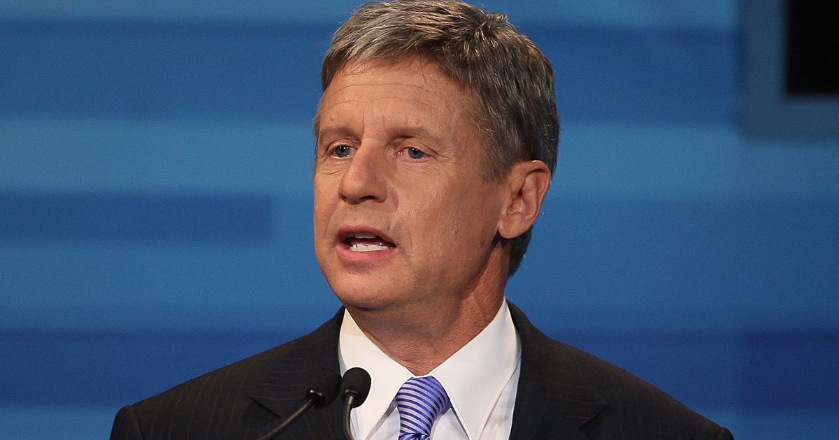 Former Gov. Gary Johnson Announces Entry Into 2016 Presidential Race