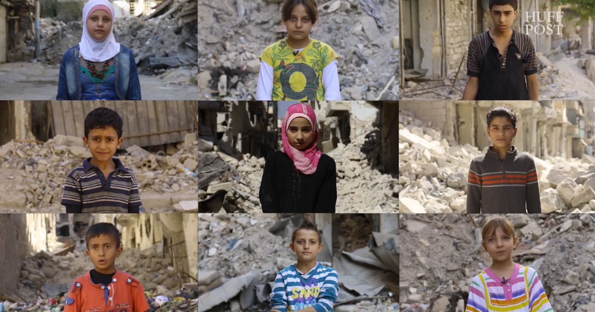 These Kids Trapped In Aleppo Have Something To Say To  Donald Trump And Hillary Clinton