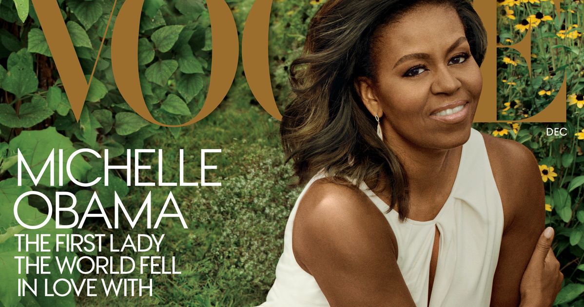Michelle Obama Breaks Hearts With  Final Vogue Cover As First Lady