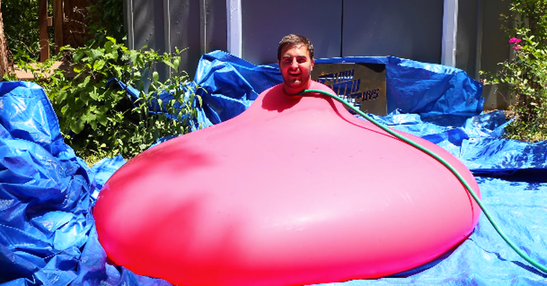 This Man Popping Out Of A Giant Water Balloon Is Our Collective Summer