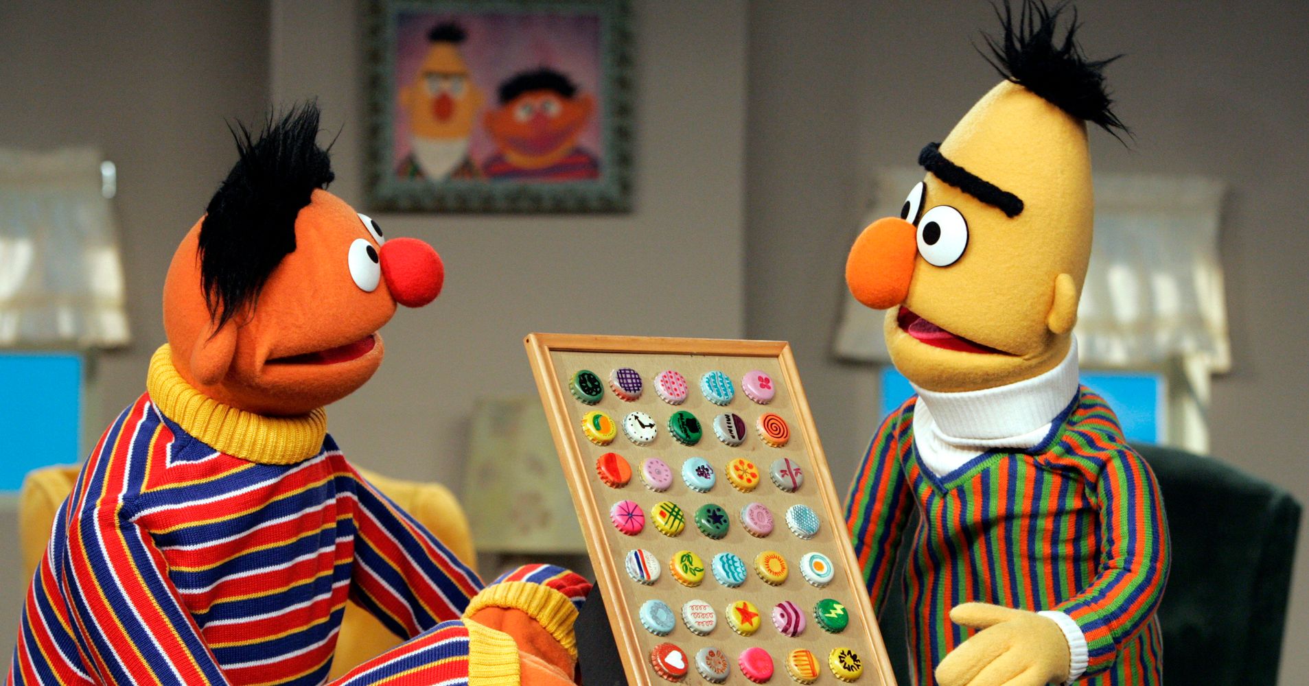 bert and ernie kaws