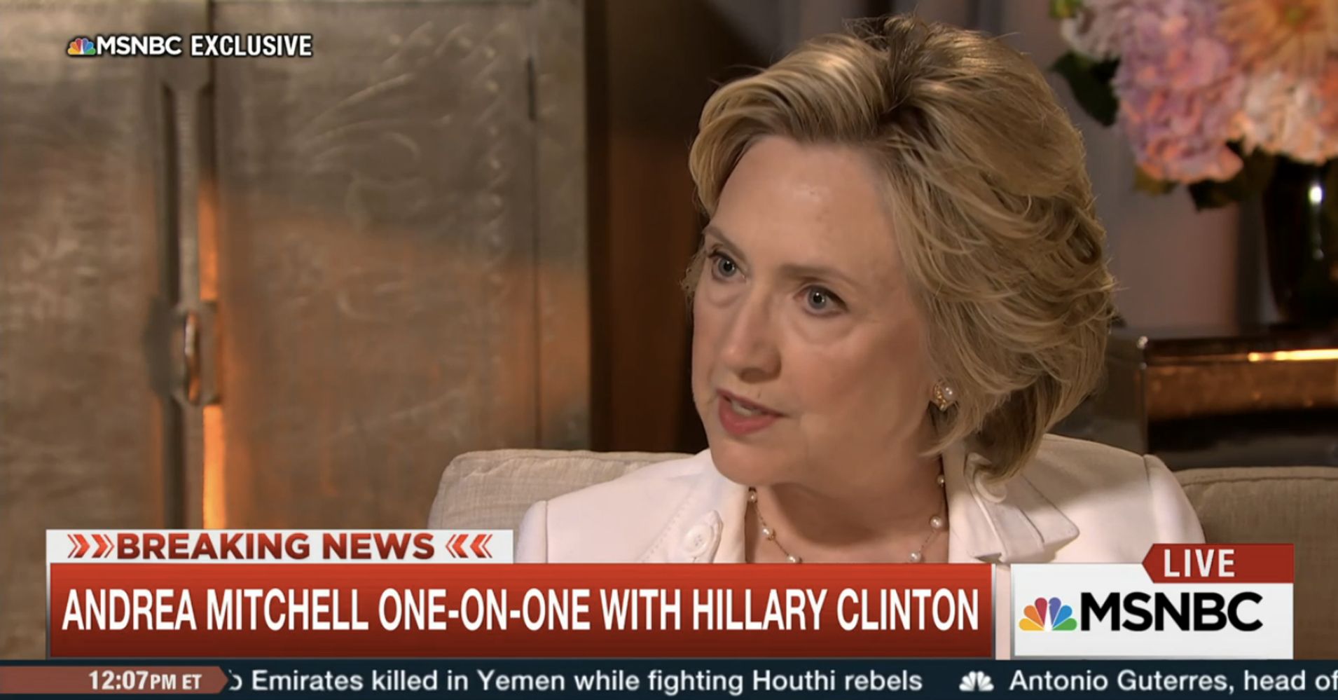 Hillary Clinton Denies Private Email Allegations In New Interview 