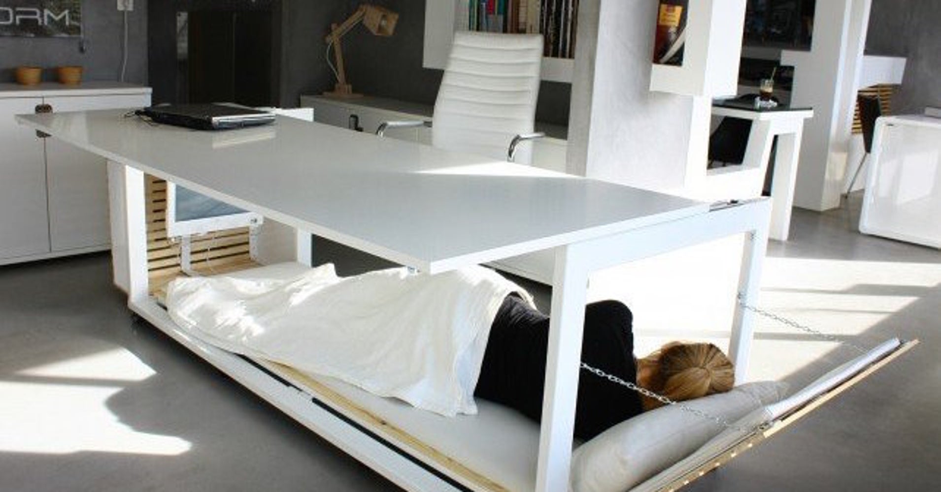 Incredible BedDesk Hybrid Takes Work Naps To A Whole New Level HuffPost