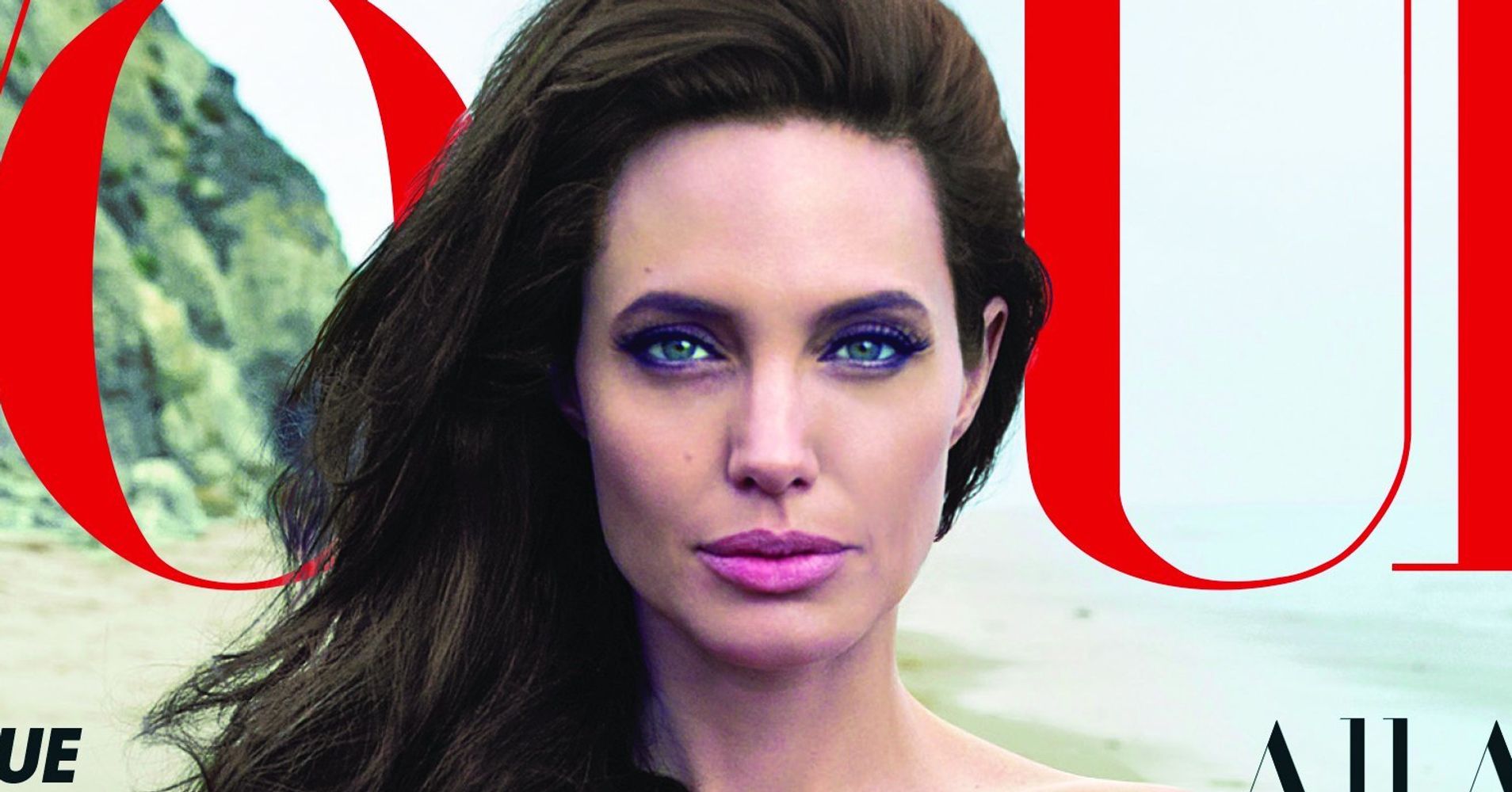 Angelina Jolies 5th Vogue Cover Is Her Most Natural Yet Huffpost 1168