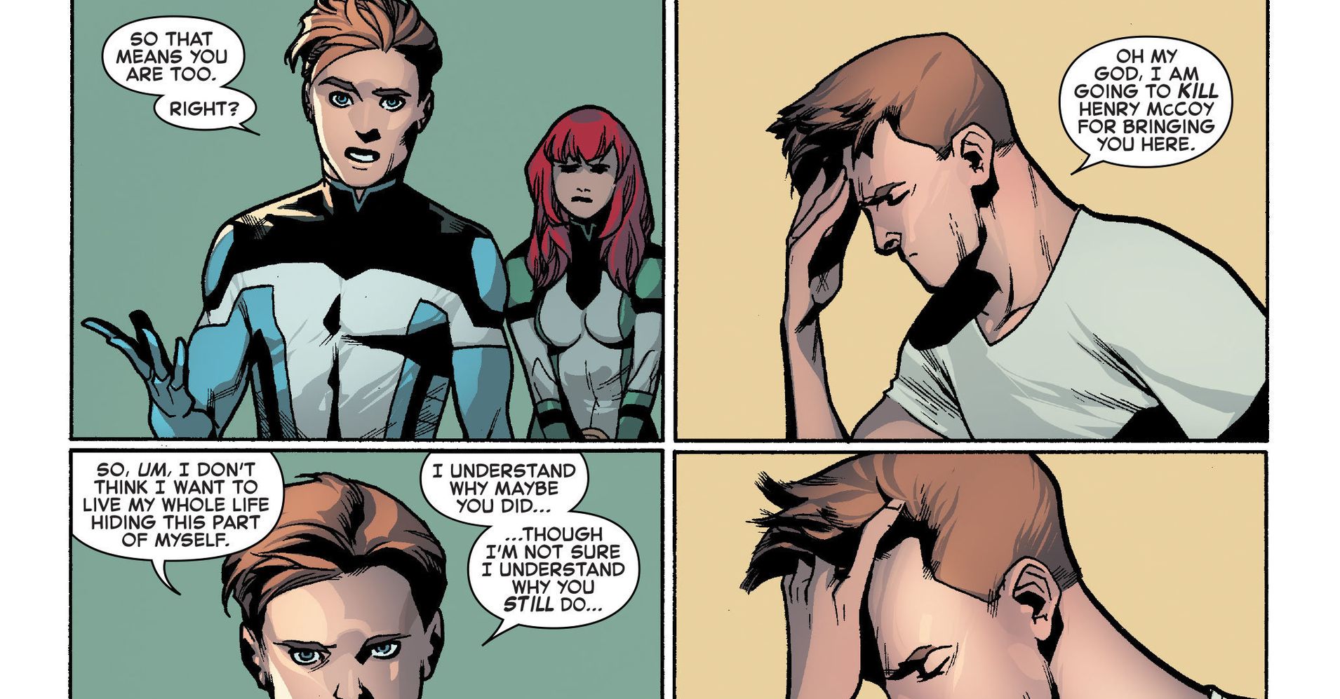 Original X Men Character Iceman Confirms Hes Gay Huffpost