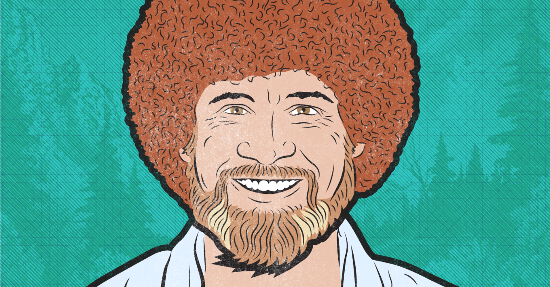 There Are Currently 3,594 People Teaching Bob Ross' Style Of Painting