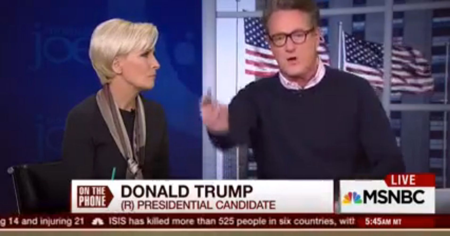 Watch The Moment When Morning Joe Loses Patience With Donald Trump Huffpost 5236