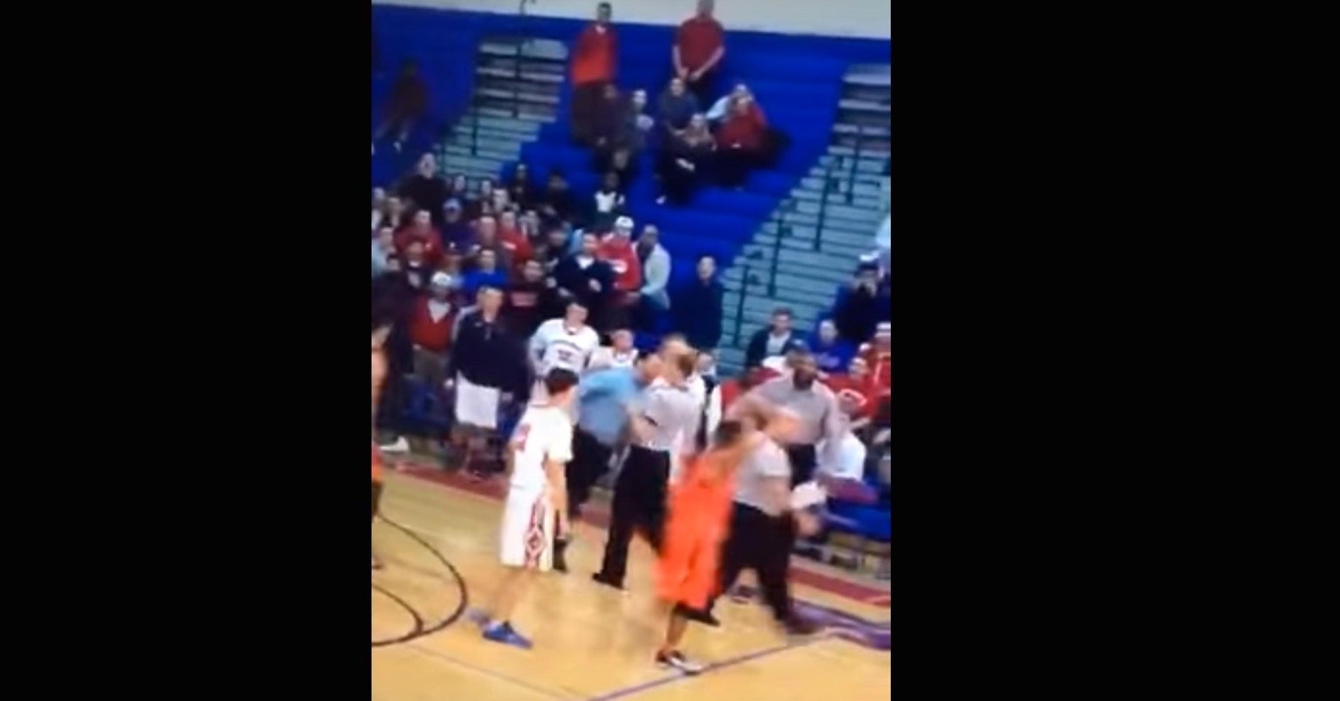 CAUGHT ON VIDEO Pennsylvania High School Hoops Coach Attacks Ref