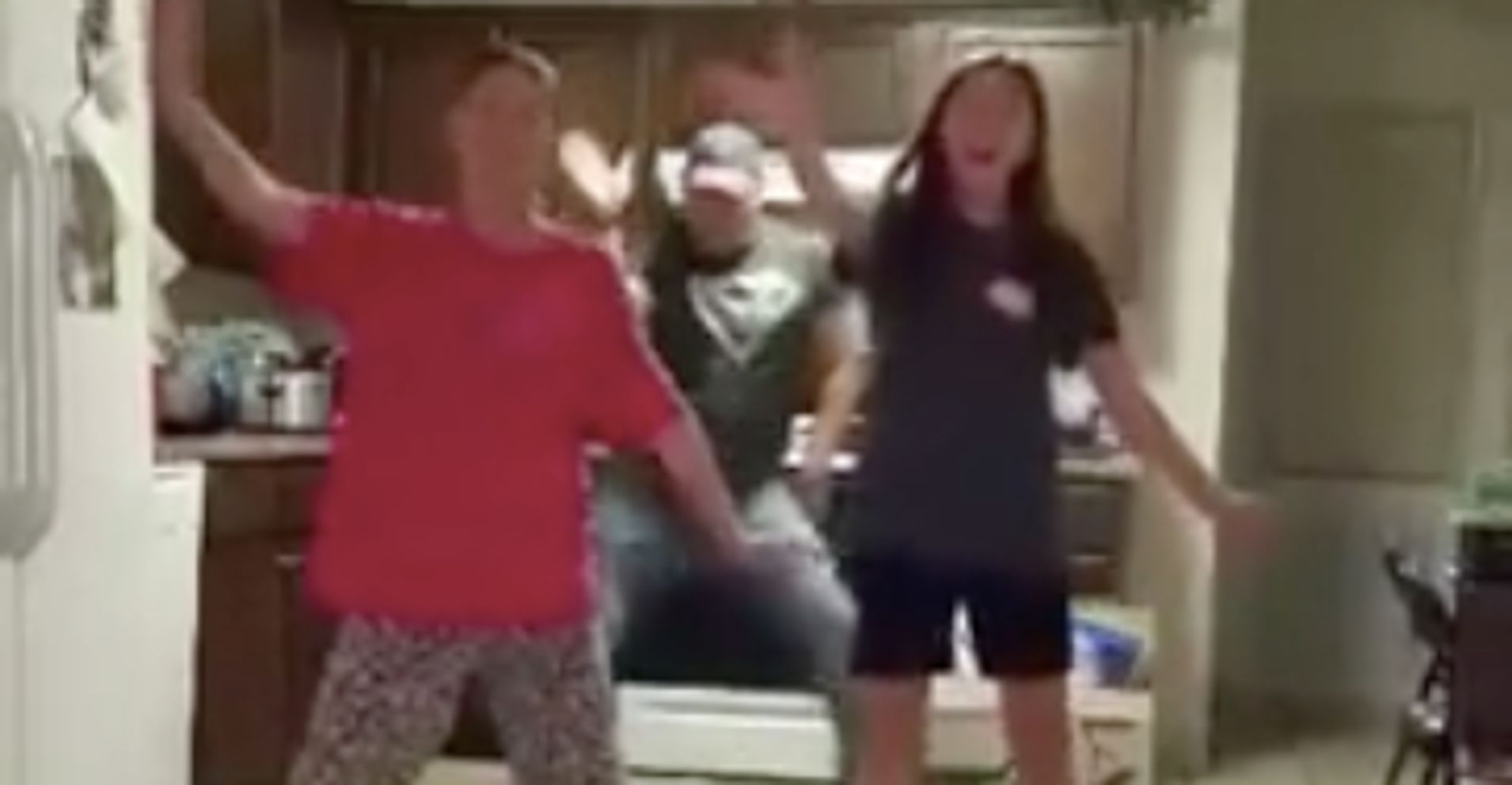 Watch This Dad Secretly Out Dance His Daughters In Hilarious Video