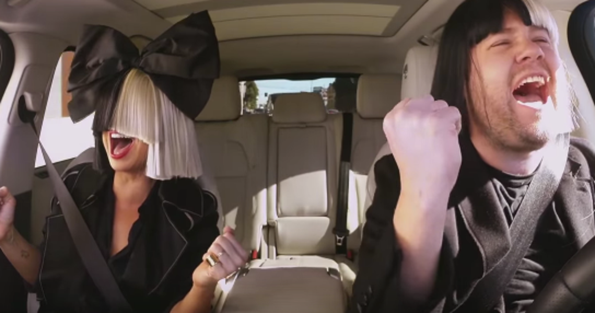 Sia Sings Her Elastic Heart Out During 'Carpool Karaoke' HuffPost
