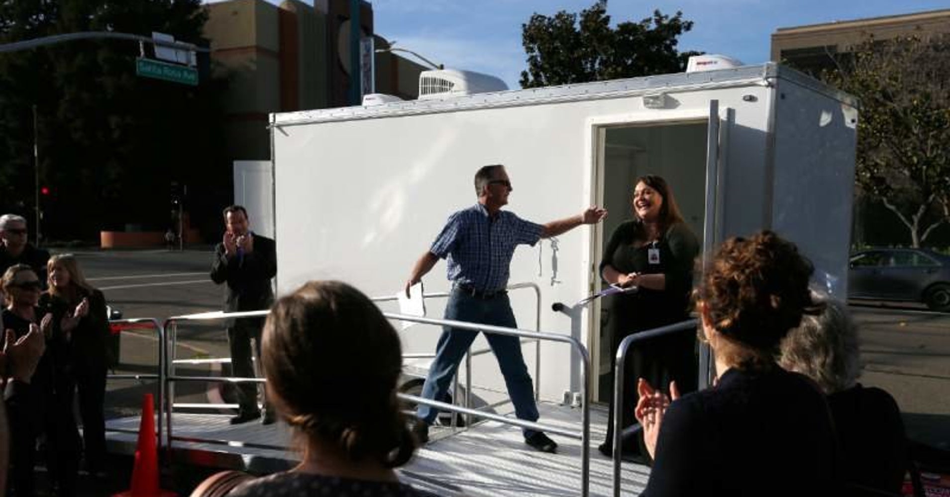 This City Is Providing Mobile Bathrooms And Showers For Homeless HuffPost