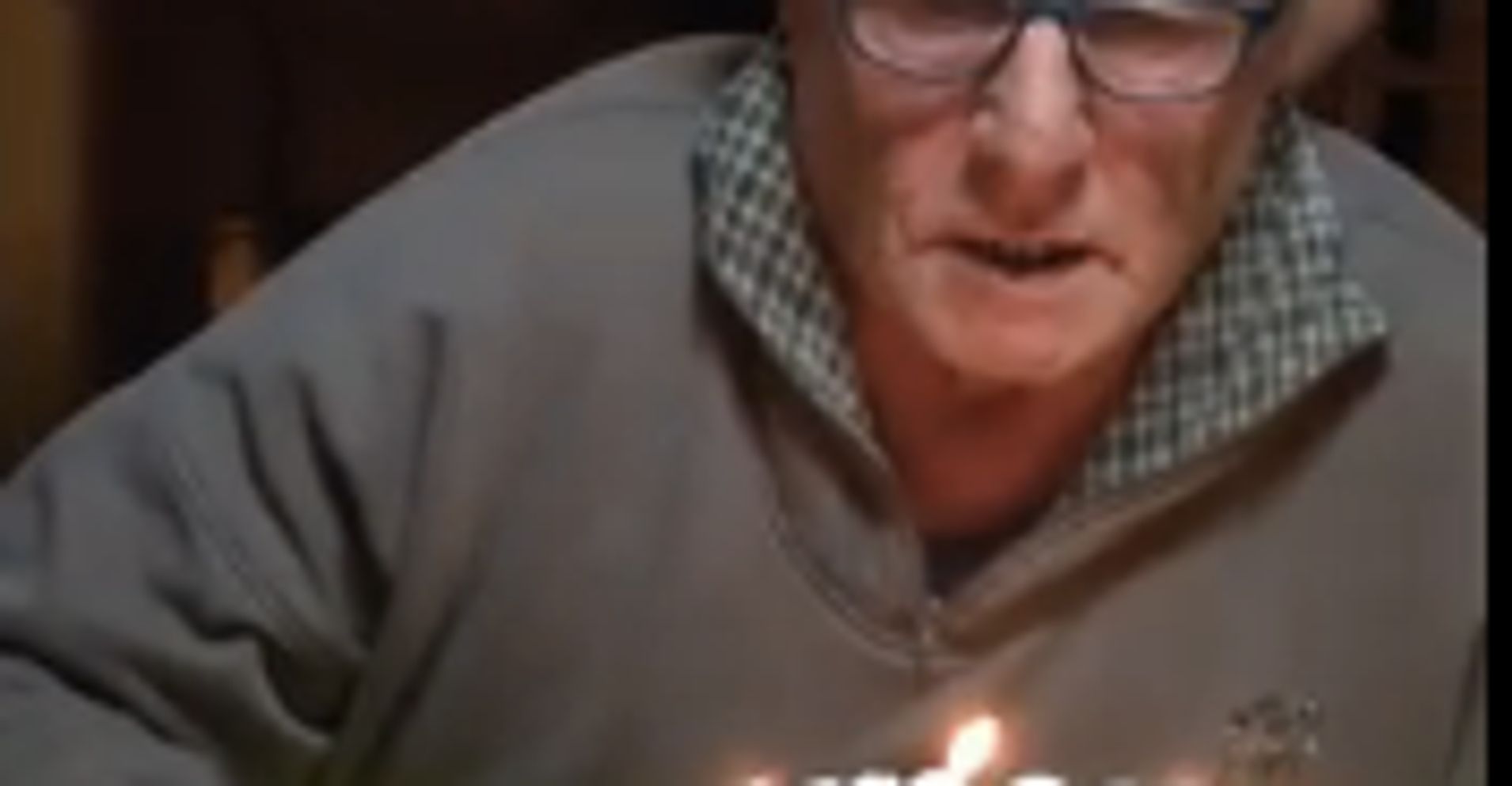 Grandpa Blows Out Bday Candles And His Epic Fail Takes The Cake HuffPost