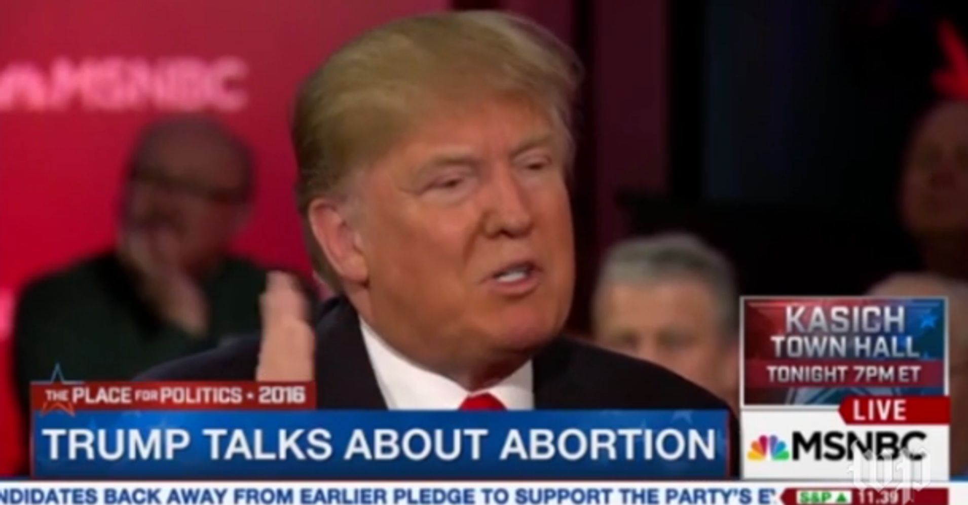 Donald Trump Accidentally Articulates GOP Abortion Stance A Little Too ...