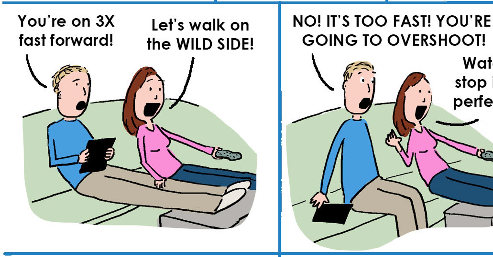 This Comic Captures A 'Wild' Night In The Life Of Married Couples
