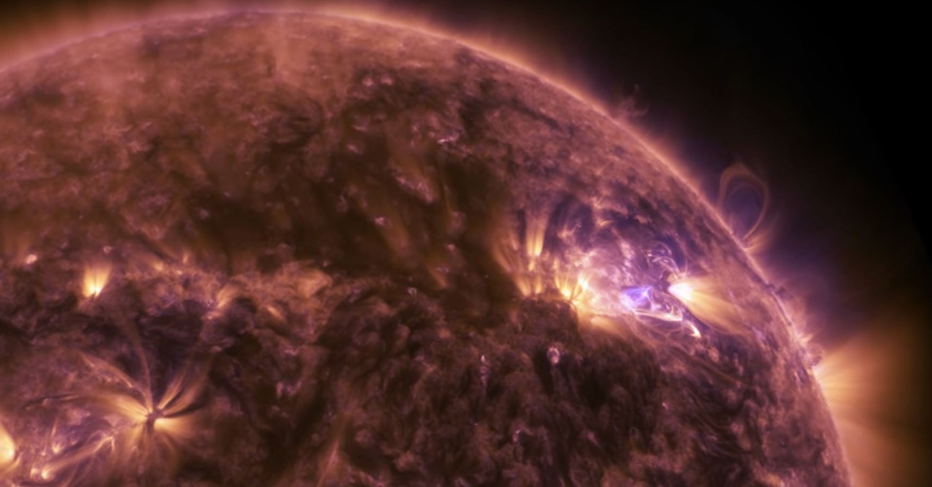 Spectacular Solar Flare Captured In New Nasa Video Huffpost