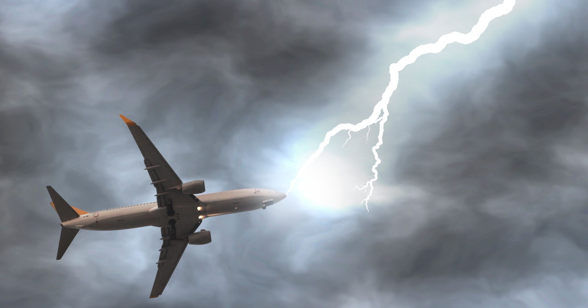 Watch What Happens When A Plane Gets Struck By Lightning Huffpost 