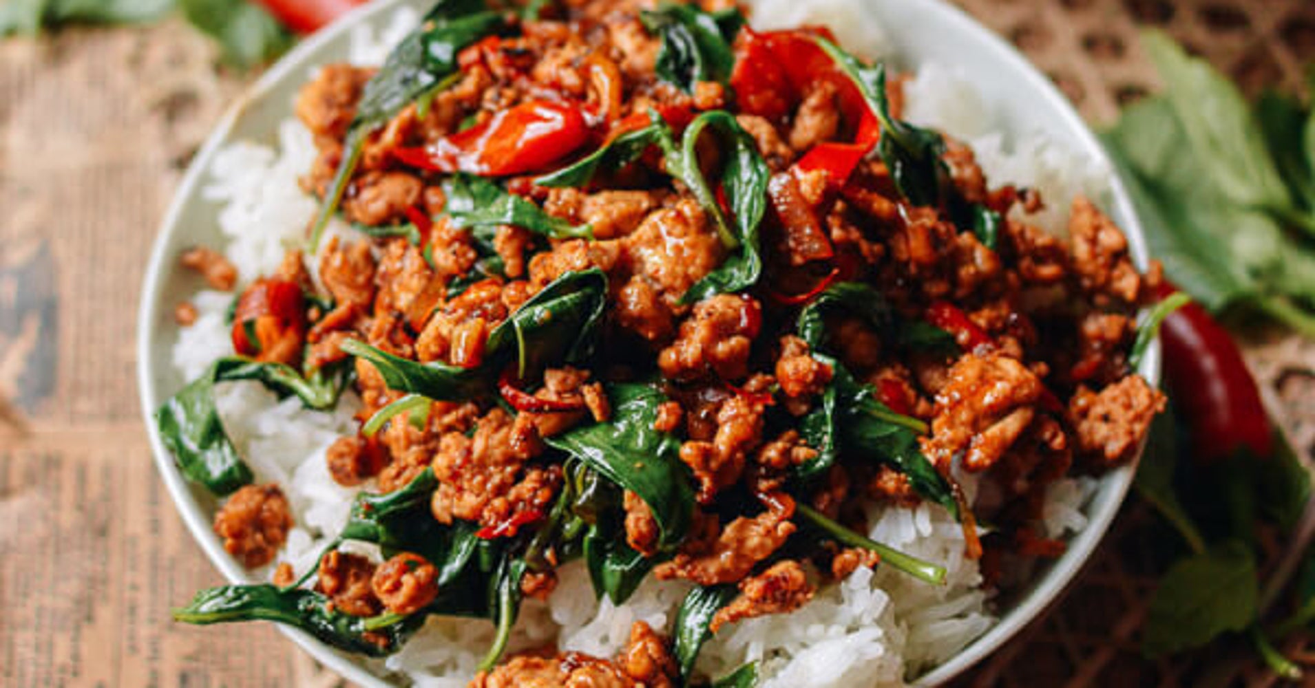Your Sunday Meal Prep Get Through The Week With Thai Basil Chicken And