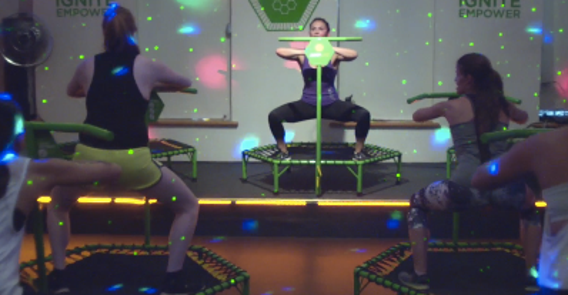 Here's What Trampoline Exercise Classes Are Really Like HuffPost