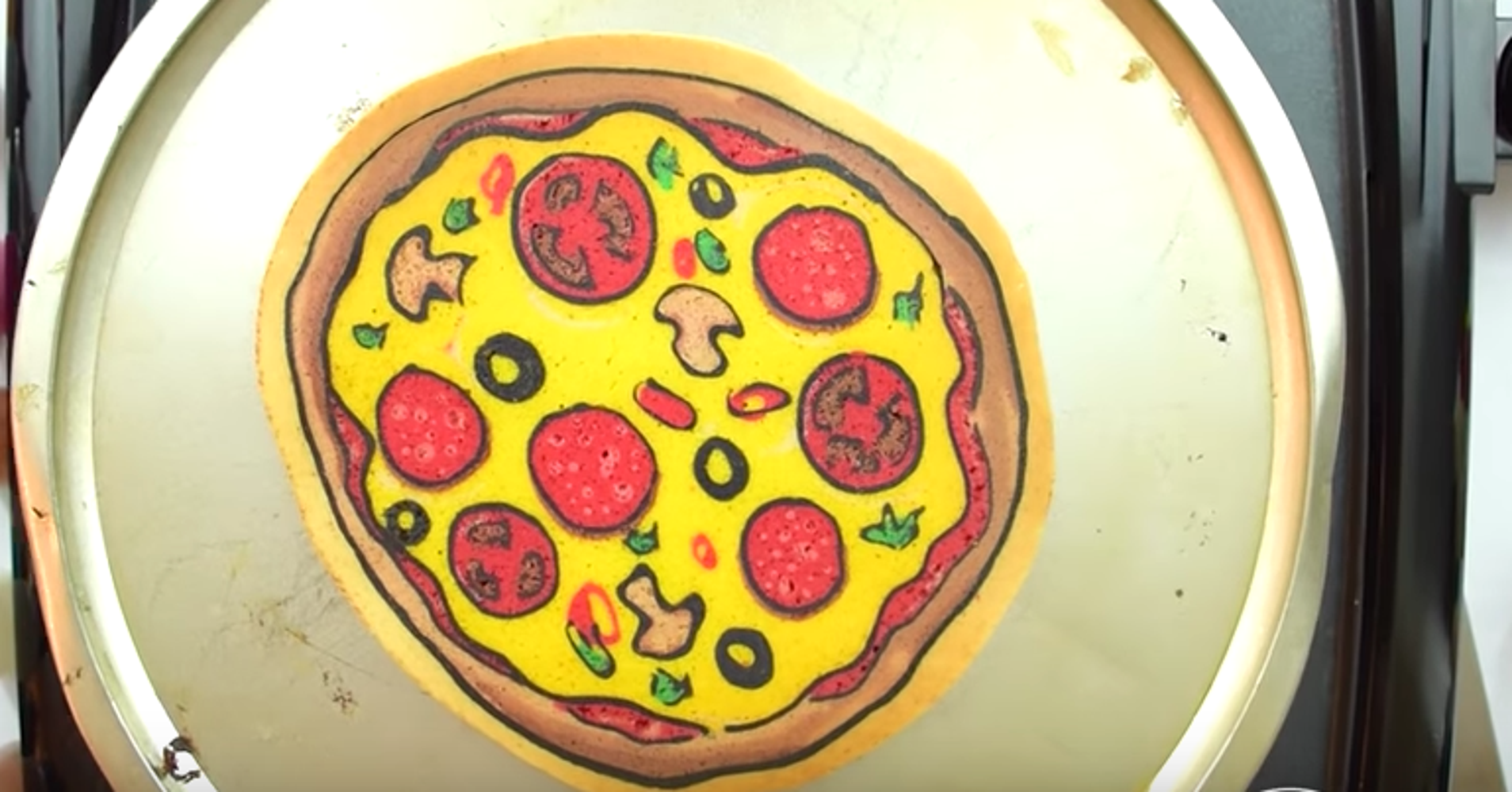 The Pizza Pancake Is Without Question The Ultimate Breakfast Food