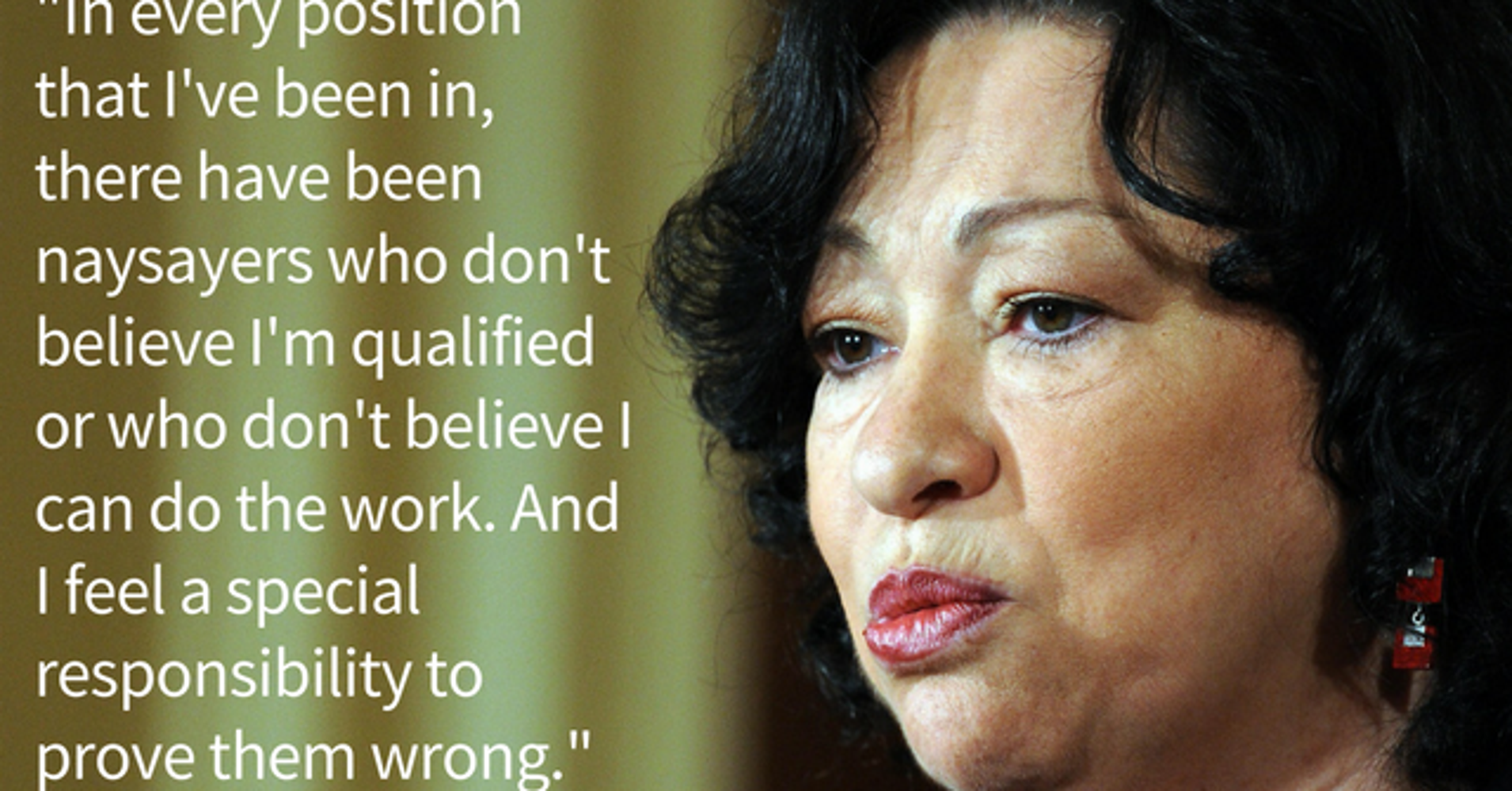 9 Of Sonia Sotomayor's Wisest And Most Memorable Quotes | HuffPost