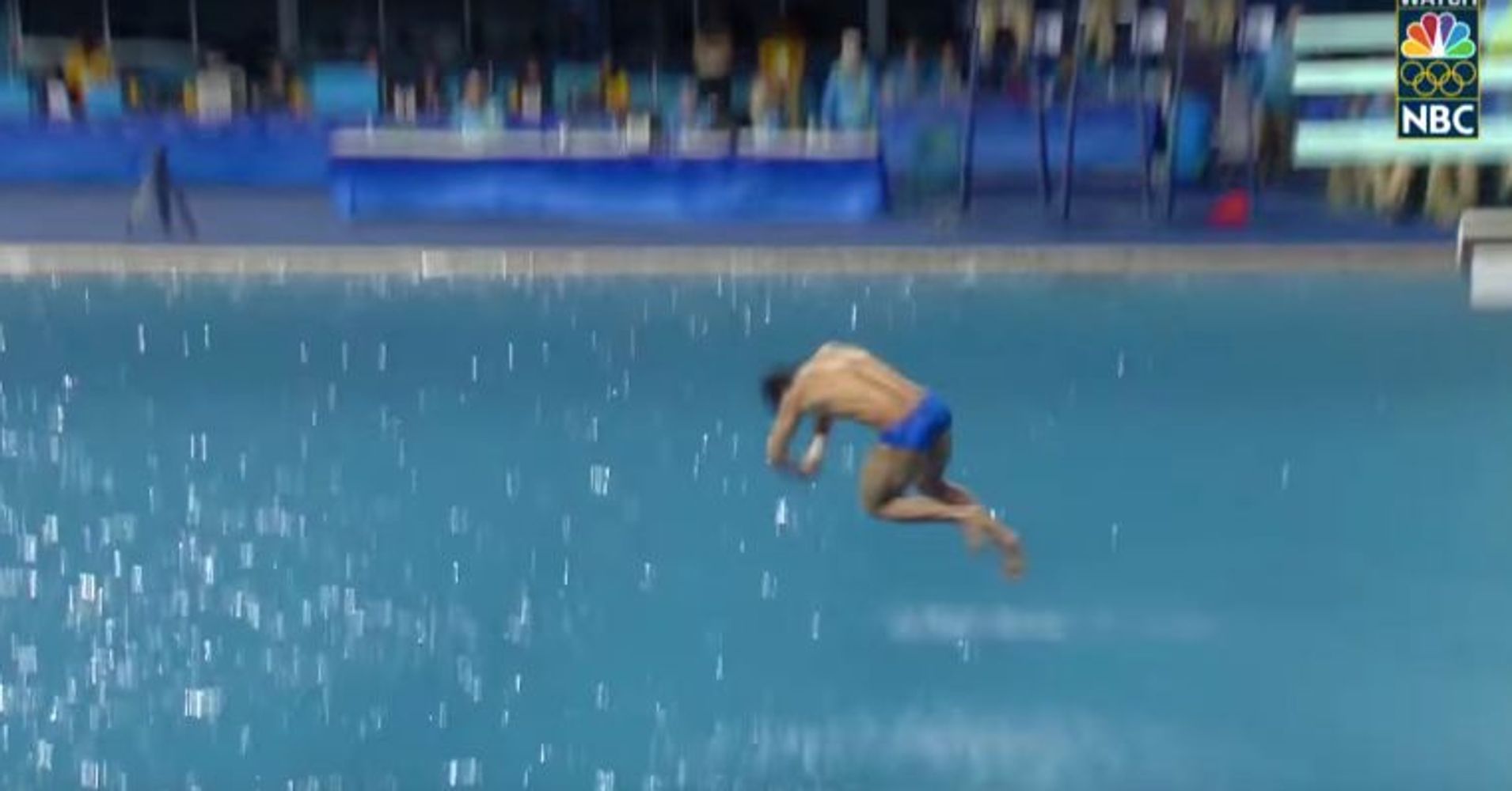 Olympic Diver's Epic Belly Flop Will Leave You Breathless HuffPost