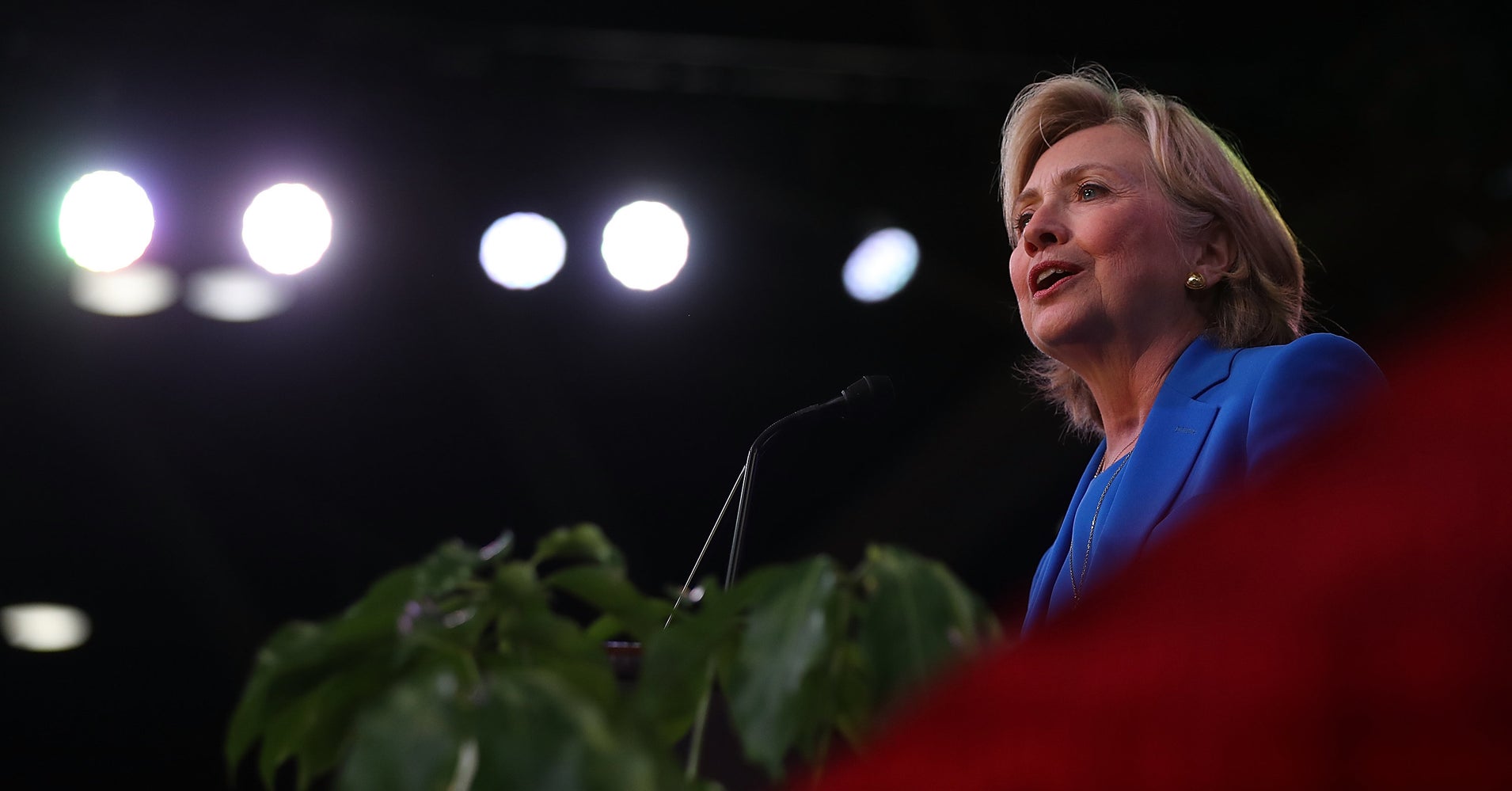 Hillary Clinton Hammers Donald Trump For 'Throwing His Lot In With