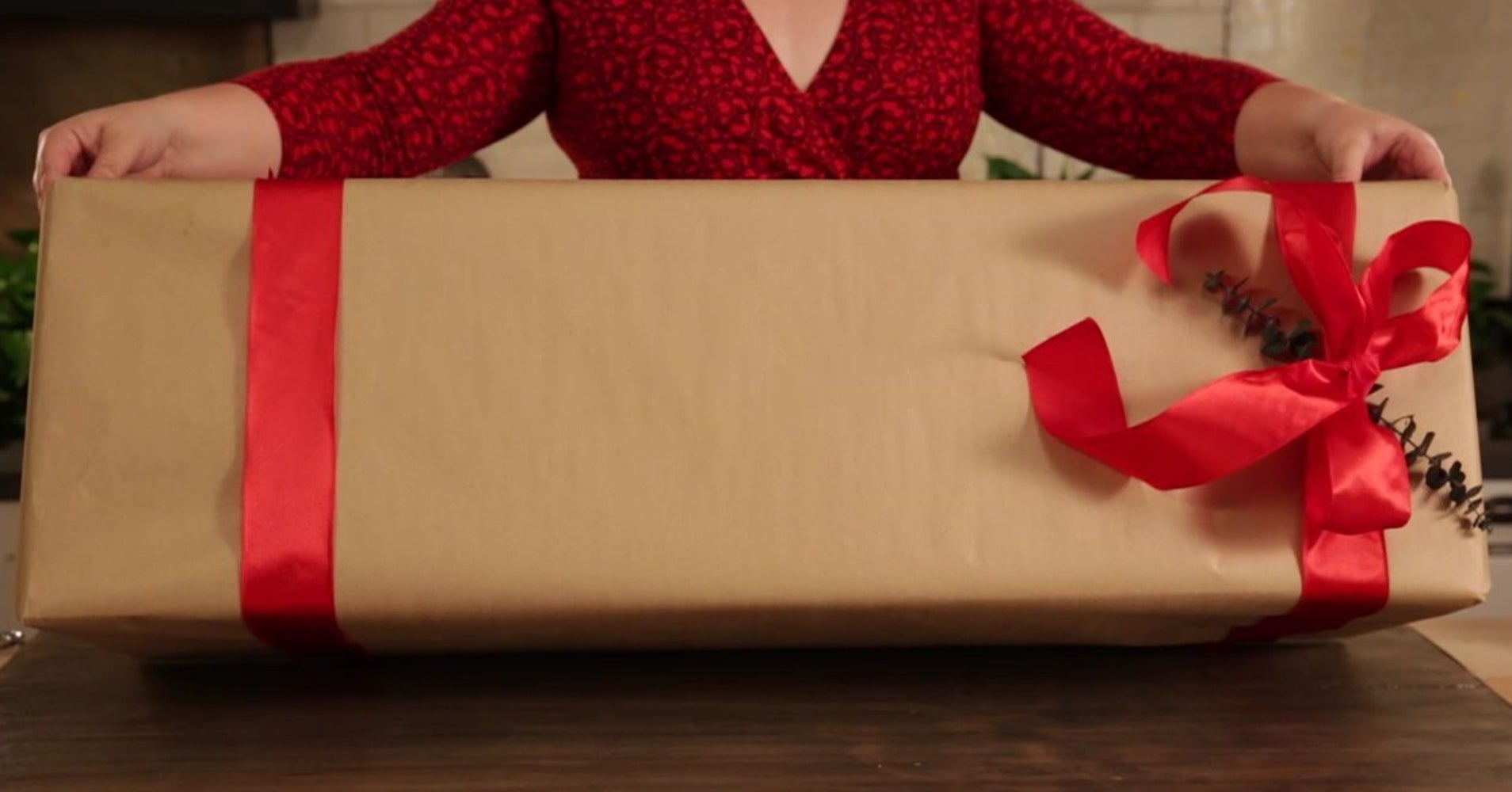 How To Wrap Oversized Gifts So They Look Sophisticated, Not Sloppy