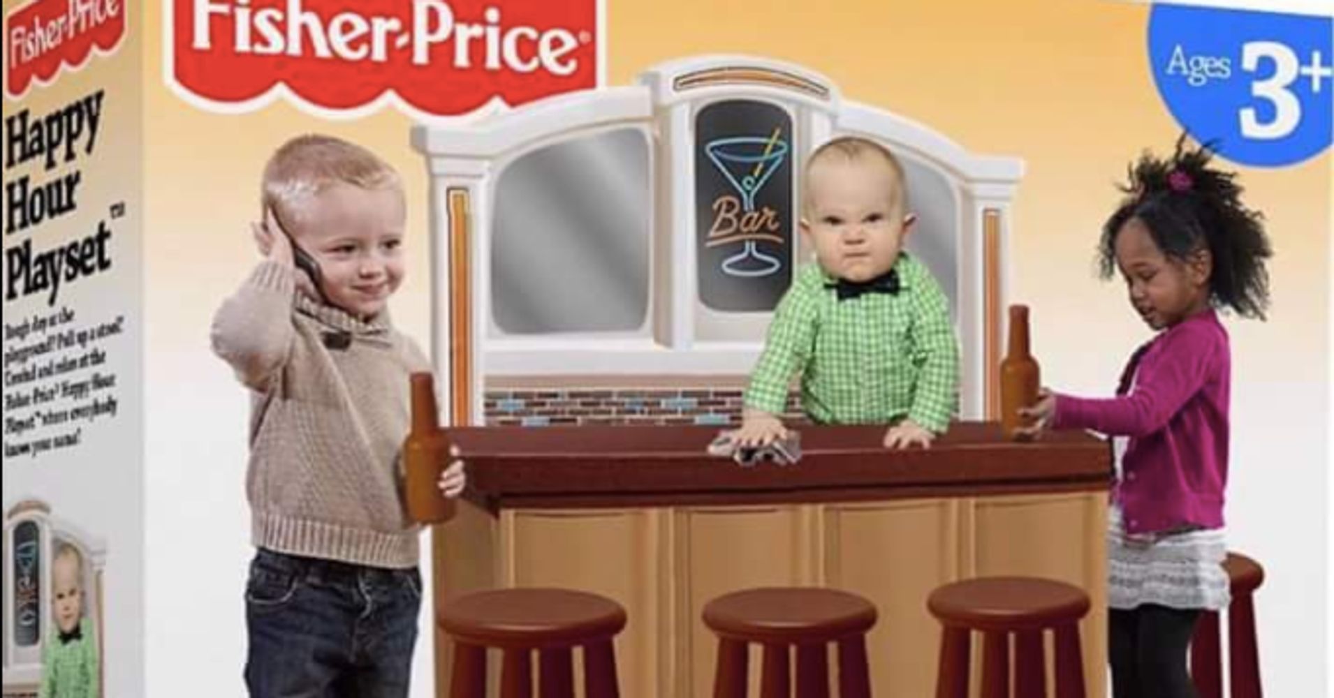 No, FisherPrice Isn't Selling A 'Happy Hour Playset