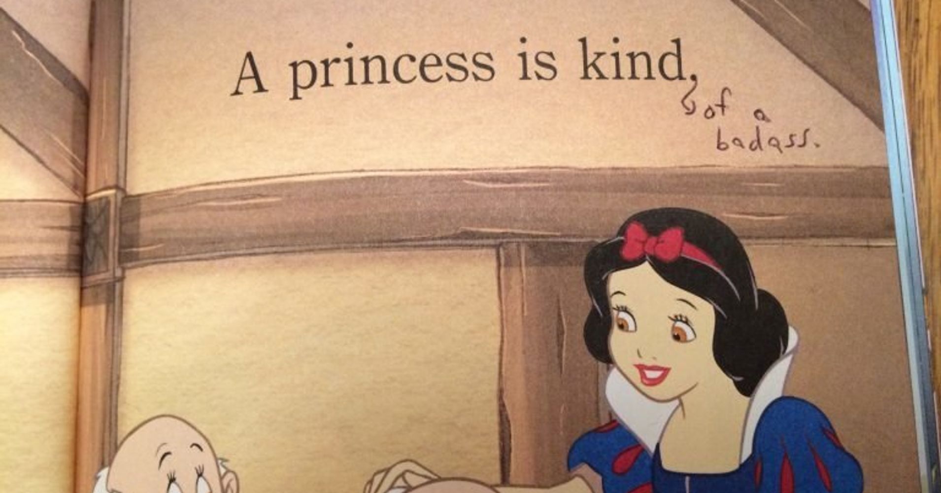 mom-gives-daughter-s-princess-book-an-empowering-spin-huffpost