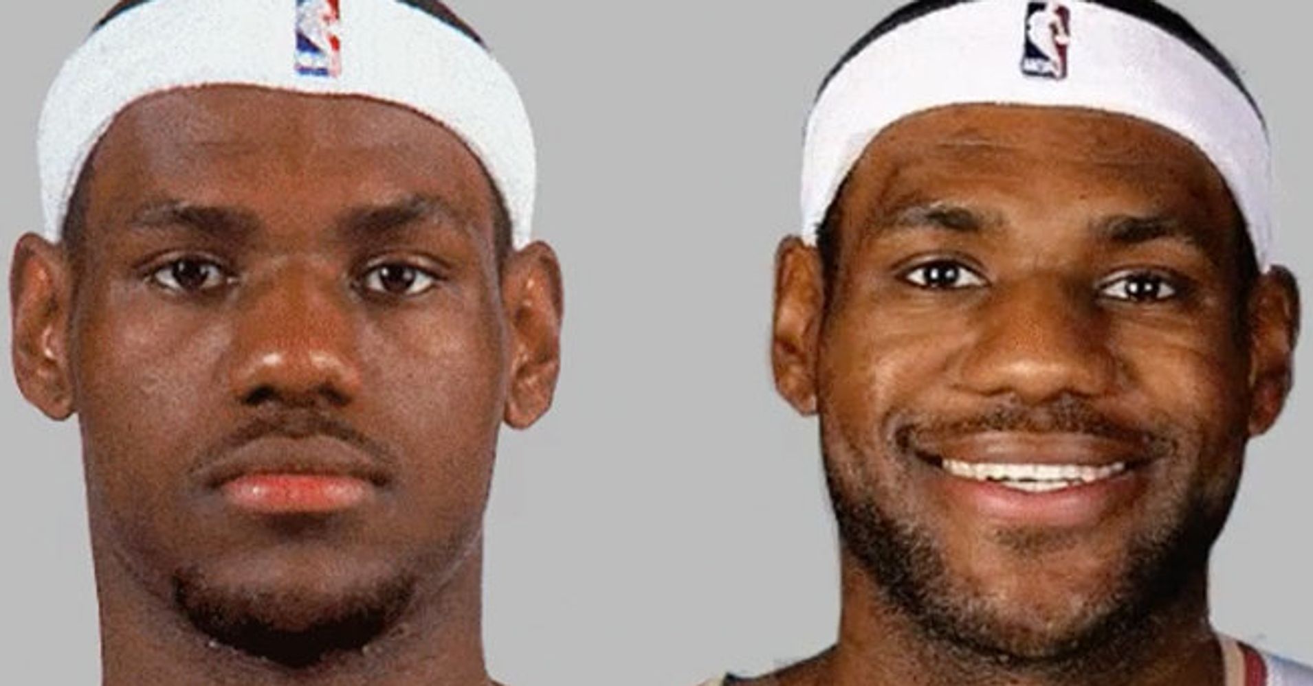 See LeBron James Age Before Your Very Eyes In 1 Glorious GIF HuffPost