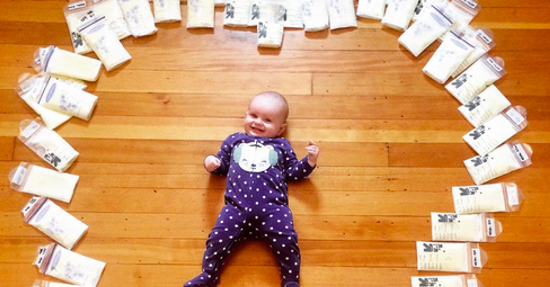 Why This Mom Posted A Photo Of 295 Ounces Of Breast Milk HuffPost